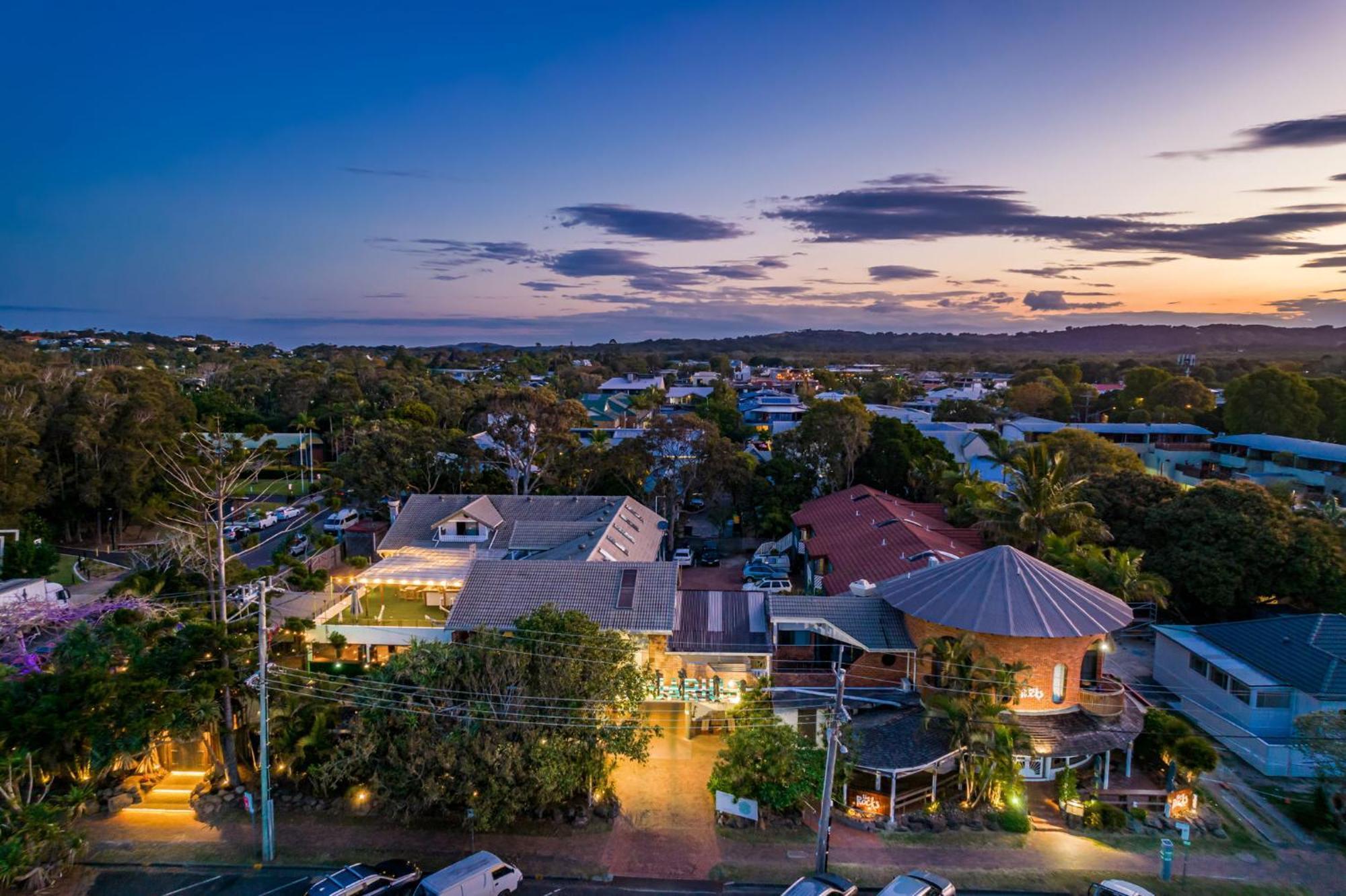 Aquarius Backpackers Resort Byron Bay Exterior foto